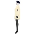 thumbnail image 3 of Disfraz de Anime Trigun Stampede Meryl Stryfe para mujer, abrigo, camisa, pantalones cortos, sombrero, traje de cinturón, trajes de fiesta de Halloween, Carnaval, 3 of 3