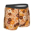 thumbnail image 3 of Kll Hippie Ditsy Floral Men'S Cotton Boxer Briefs Underwear-X-Large, 3 of 9