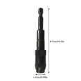 thumbnail image 4 of relayinert Magnetic Screw Drill Tip Adjustable Change for Pivot Screwdriver Bit Holder with black black 1Set, 4 of 6