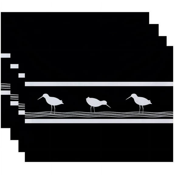 Simply Daisy 18" x 14" Birdwalk Animal Print Placemat