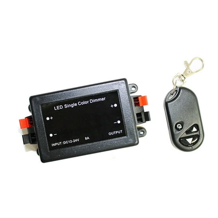 - LED4Everything (TM)LED Light Single Color RF Dimmer Controller Control DC 12-24V 8A