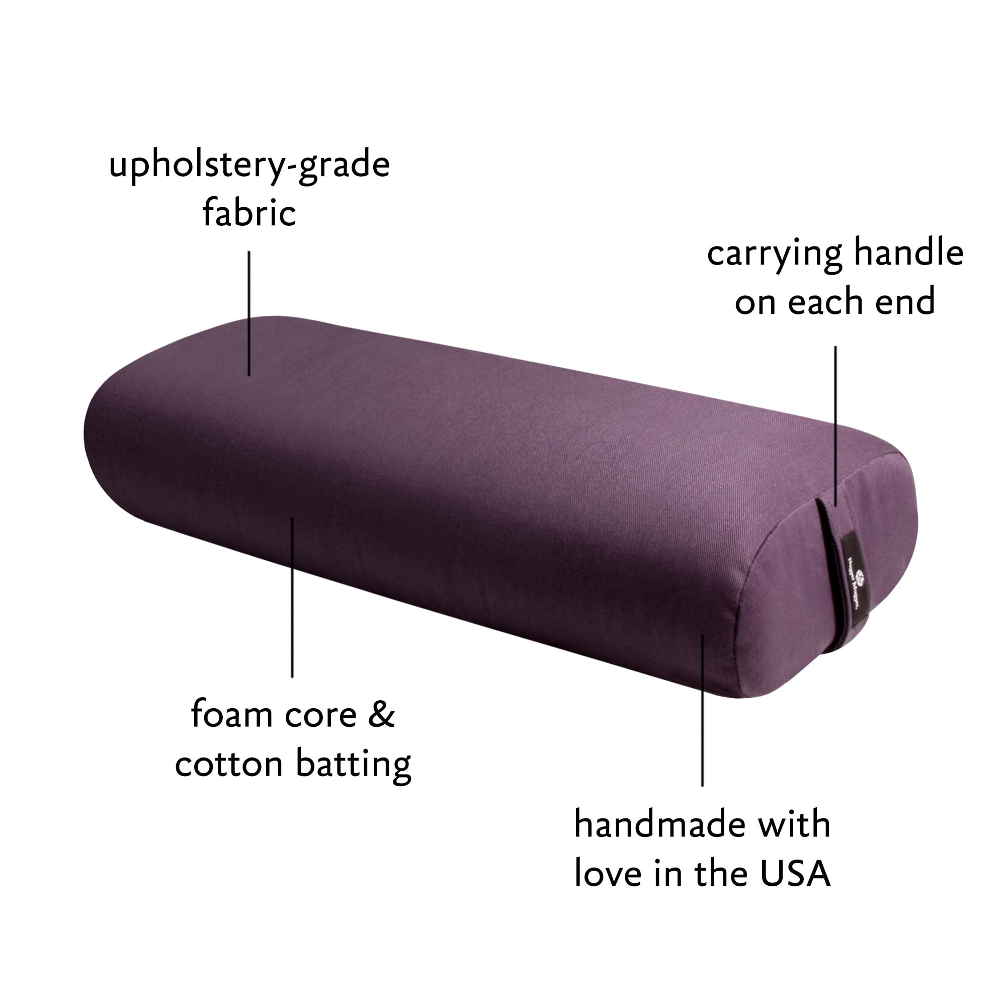 Hugger Mugger Standard Yoga Bolster