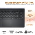 thumbnail image 4 of Laptop DELL Inspiron 15 AMD Ryzen 5 7520U 8GB RAM 512GB SSD 15.6" Windows 11 Home Teclado en Ingles, 4 of 5