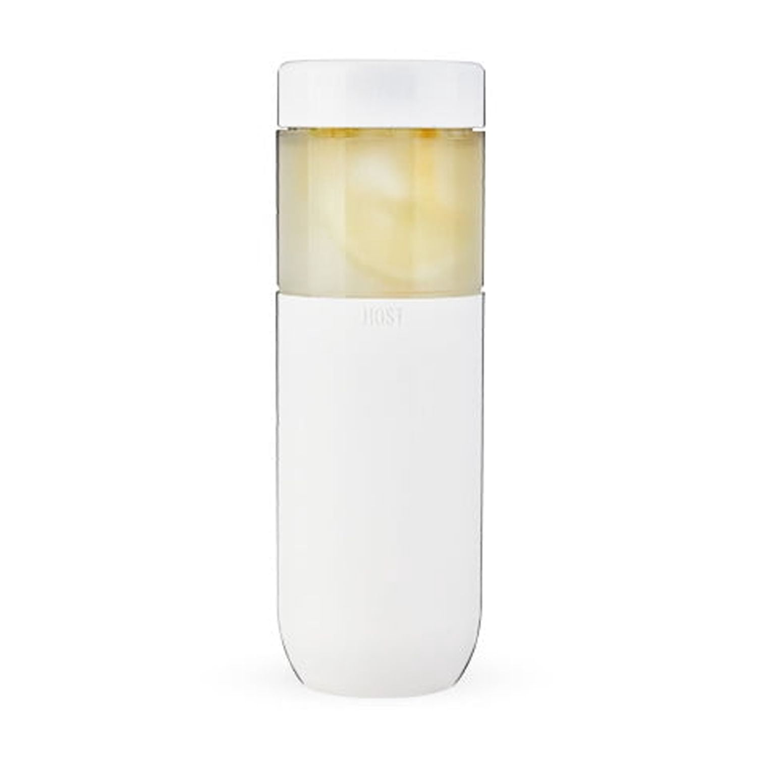 Host FREEZE Double Walled Water Bottle, Freezer Cooling Tumbler, 20oz White