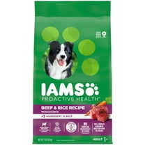 Iams Proactive Health Beef And Rice Flavor Dry Dog Food, 7 Lb Bag