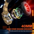 thumbnail image 3 of Gaming Headset Wired for PS5 PS4 PC Xbox One Controller,Noise Cancelling Over Ear Headphones with Mic,Bass Surround,Soft Memory Earmuffs,3.5mm, 3 of 8