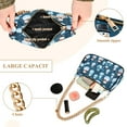 thumbnail image 4 of Womens Chain Shoulder Bag Christmas Snowmans Classic Tote Handbags Fashion Clutch Hobo Purse with Zipper for Travel Casual, 4 of 7