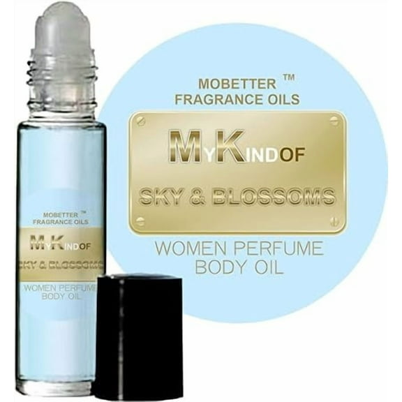 MOBETTER FRAGRANCE OILS My Kind of Sky & Blossoms Perfume Body Oil for Women 10ml Roll On
