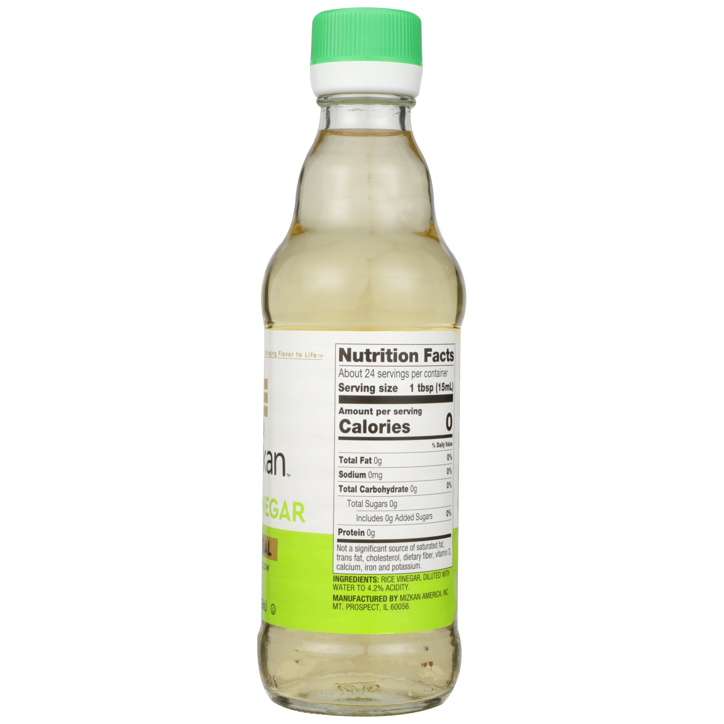 Pack of 6, Mizkan Natural Rice Vinegar, 12 oz
