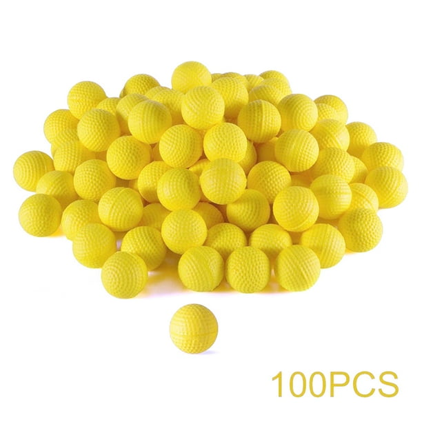 Paquete De Bolas De Repuesto De Munición De Espuma Redondas De 100 Uds Para Lanzadores Kronos, Helios, Apollo, Khaos, Atlas, Artemis, Nemesis, Zeus