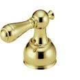 thumbnail image 1 of Delta H215 Two Traditional / Classic Metal Lever Handles From The Traditional Collection, 1 of 4