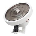 thumbnail image 1 of Ventilador de pared pequeño con control remoto, miniventilador oscilante con luz nocturna, 3 velocidades, para RV, dormitorio, casa, oficina, garaje, color blanco, 1 of 15