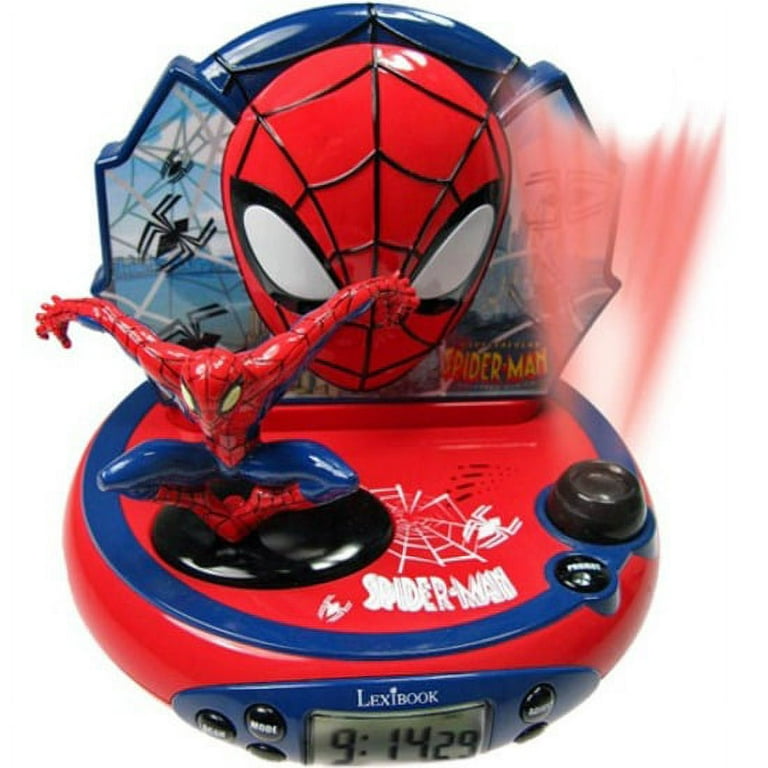 Lexibook Spider-man - Radio Réveil Projecteur