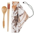 thumbnail image 1 of Pompotops 2-Piece Set Of Japanese Portable Chopsticks And Spoon Set To Carry Tableware Clearance, 1 of 1