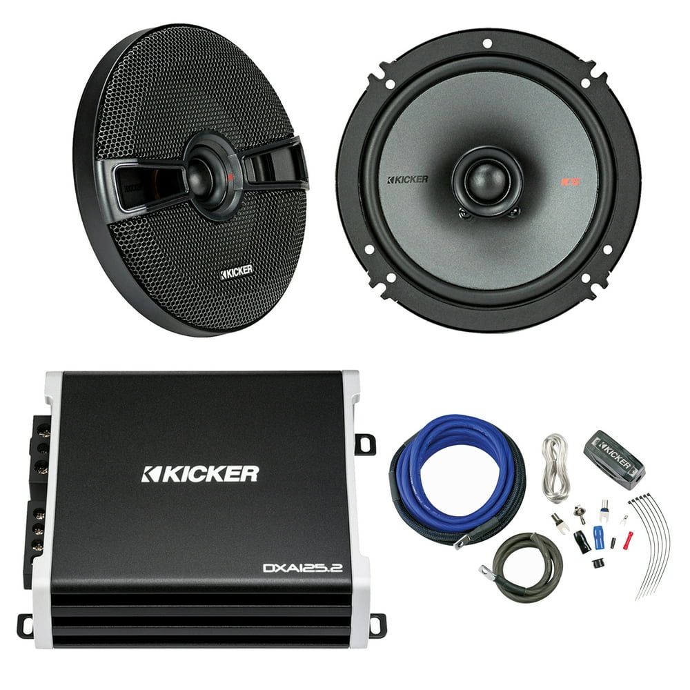 Kicker 6.5" KS Series 400 Watt 2-Way Speakers - Pair, Kicker 2-Channel