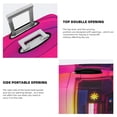 thumbnail image 3 of Pofeuu Neon Cassette Tape Print Luggage Suitcase Cover Protector Luggage Washable Covers Aesthetic for 18/24/28/32 inch Luggage（No luggage included）-Large, 3 of 7