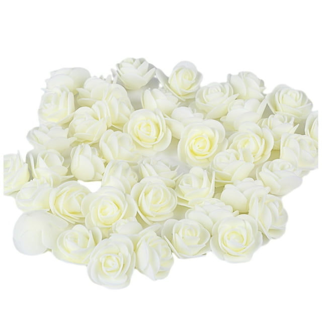 Youkk 500x Choose Variety Of Vibrant Colors To Personalize Wedding Decor With Strong Decorative milky white 1Set