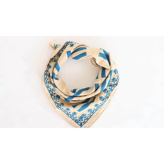 Handmade Organic Bandana bandana 100% Cotton Neck Scarf Boho Style Cotton Bohemian bandana Multifunctional Face Mask, Headband, Neck Scarf Breathable