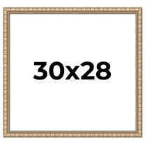 30x28 Frame Silver Real Wood Picture Frame Width 1.5 inches | Interior Frame Depth 0.5 inches |