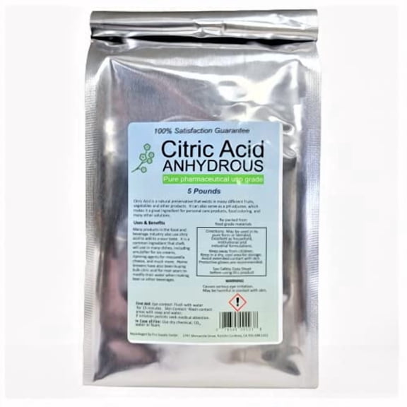 Citric Acid USP Grade 5 Lb (9748)