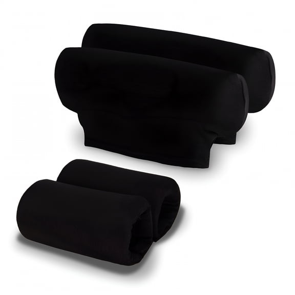 XIRQI Underarm Crutch Pads & Hand Grip Covers,4-Piece Set,Non-Slip,Washable,Universal Fit