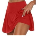 thumbnail image 3 of Jupe-pantalon d'Été pour Femmes Dames Tenue de Plage Décontractée Shorts Jupes Robe Mini, 3 of 5