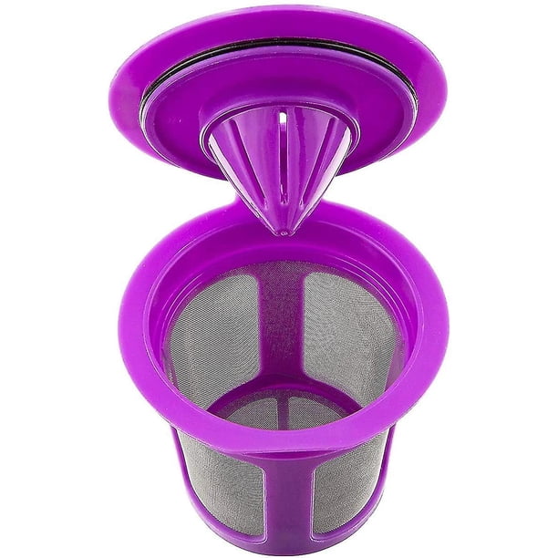 Vasos reutilizables para cafeteras Keurig K-Cup 2.0 y 1.0, cápsulas de filtro rellenables