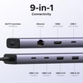 thumbnail image 2 of Hub USB C UGREEN Revodok 9 en 1 con Gigabit Ethernet 4K HDMI, 2 of 7