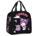 thumbnail image 2 of Kuromi Insulated Lunch Box Reusable Thermal Cooler Lunch Bag Work Food Picnic Container Tote Bags, 2 of 10