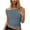 Navy, variant on snilers Tops for Women Trendy Off The Shoulder Sleeveless Summer Shirts Going Out Crop Tank Top Y2K Fashion Pullover Multicolour