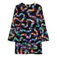 thumbnail image 3 of Candyland Experiment Loose Dress Evening Dress Summer Dresses for Women Luxury Dress Long Sleeved Dress, 3 of 4