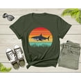 thumbnail image 6 of Retro Sunset Vintage Cute Shark Lover Fish Animal Lover Gifts Men Shirt T-Shirt Ocean Life Shirt Shark Birthday Shirt for Women Men Kids, 6 of 8
