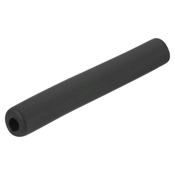 Pipe Insulation Tube Foam Grip Tubing 16mm(5/8") ID 34mm OD 10" Black for Pipe Lagging