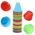 thumbnail image 2 of FUEENIRVA 50 Pcs Soccer Drills Cones Soft and Durable Material for Soccer Training, 2 of 6
