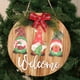 thumbnail image 4 of Adornos navideños colgantes de madera Fiudx para puerta, 4 of 7