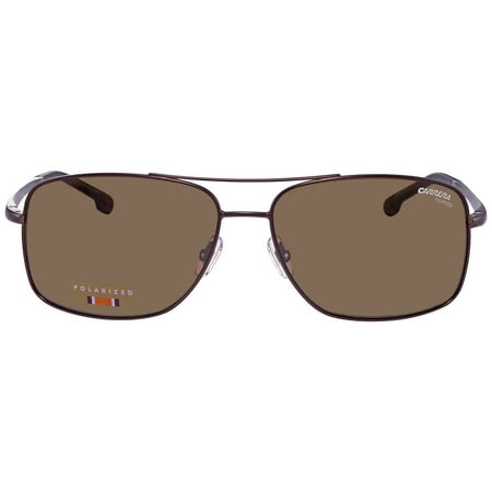 Carrera Polarized Bronze Rectangular Men's Sunglasses CARRERA 8040/S 009Q/SP 60