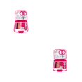 thumbnail image 2 of Cateissary Caja de botones de costura para el hogar, pinzas de emergencia, enhebrado de agujas con soporte, accesorios manuales, rosa y rojo Rosa roja 2piezas Cateissary CBP487816, 2 of 5