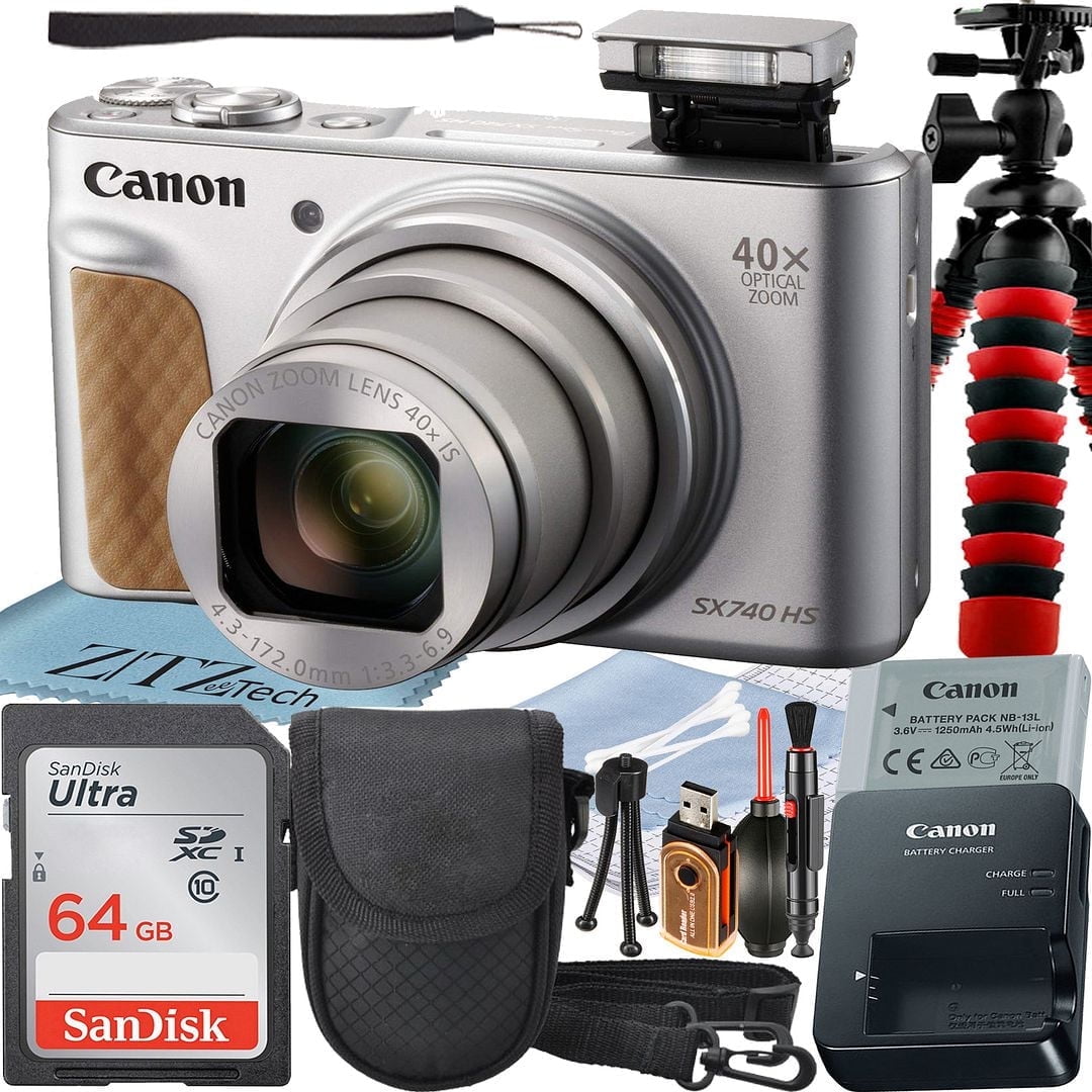 Canon PowerShot SX70 HS Digital CameraSuper-Zoom w/16GB| LED