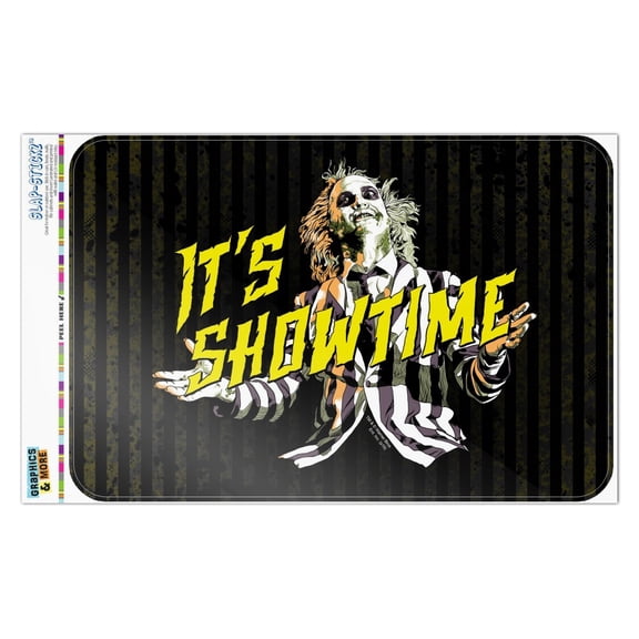 Beetlejuice It's Showtime Home Business Office Sign