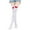 White, variant on UAMVSH Women's Stockings over the Knee Socks Breathable Thigh High Socks Ladies Heart Printed Knee Socks