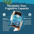 thumbnail image 3 of Suplemento cerebral nootrópico para mejorar la memoria y el enfoque - Vitaminas para la salud mental y la claridad con VIT A, B6, riboflavina, niacina, tiamina y folato - Complejo cognitivo para la vi, 3 of 5