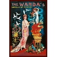 thumbnail image 2 of Galice, Louis 23x32 Gold Ornate Wood Framed with Double Matting Museum Art Print Titled - Magicians: Wandas Goddess of Mystery, 2 of 4