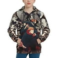 thumbnail image 5 of Jujutsu Kaisen Yuji Itadori Kids' Hoodie 3d Print Sweatshirt Soft Pullover Hooded With Big Pockets For Boys Or Girls Small, 5 of 7