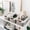 Gray / Off-White, variant on Extra Large Fabric Storage Baskets for Shelves 3 Pack, 16x13in Closet Storage Bins for Shelves, Canvas Baskets for Organizing, Linen Closet Organizers, Cloth Basket, Gray/Black