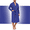 Cobalt Blue, variant on 100% Cotton Mens Robe Lightweight Long Kimono Bathrobe with Pockets Cozy Knit Spa Robes Breathable Shower Bath Robes(Deep Gray,M)