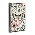 thumbnail image 3 of Stupell Industries Moth & Organic Flowers Floral Painting Black Framed Art Print Wall Art, 16 x 24, 3 of 8