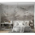 thumbnail image 4 of Landscape Wallpaper Wall Mural - Swan Flight, 4 of 5