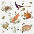 thumbnail image 1 of Ensemble de 2 Serviettes de Table Animaux Sauvages de la Forêt 20 Unités, 1 of 1