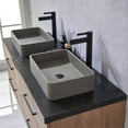 thumbnail image 6 of Trento 60" Double Sink Bath Vanity in North American Oak w/ Black Sintered Stone, 6 of 13
