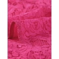 thumbnail image 5 of Dde San Patricio Cárdigan Elegante De Bolero De ManLarTop De Encaje Floral Transparente PaMujer RoCaliente L, 5 of 5